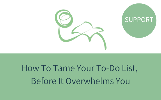 How to tame your to-do list, before it overwhelms you
