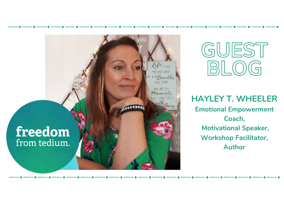 Image introducing Guest Blogger Hayley T Wheeler
